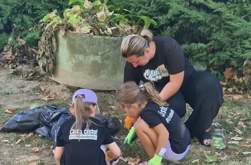 Dugo Selo - dugoselo.info - Ekologija - Čisteći medvjedići u Novoj Kapeli skupili čak 8.500 opušaka: „Vrijeme je za konkretne kazne!“