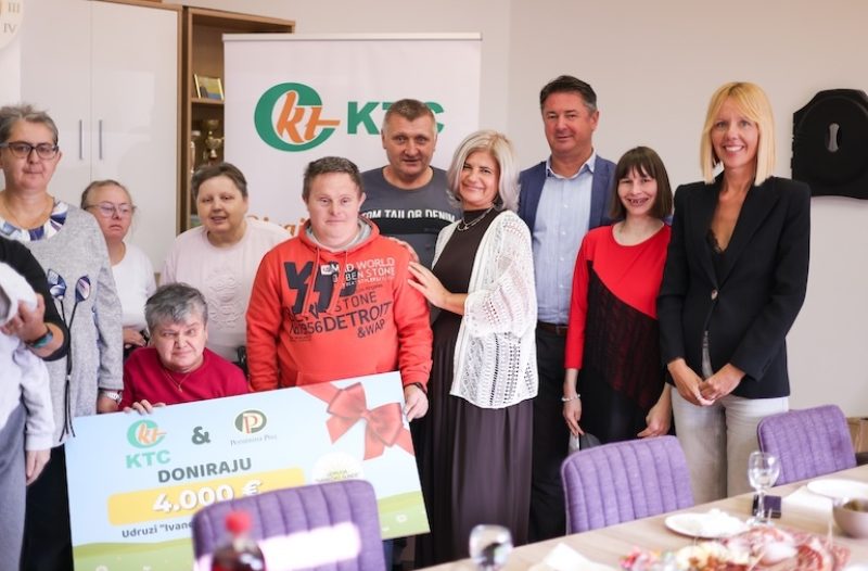 Dugo Selo - dugoselo.info - KTC d.d. u suradnji s partnerom Perutnina Ptuj - PIPO donirao 4.000 € Udruzi Ivanečko sunce iz Ivanca
