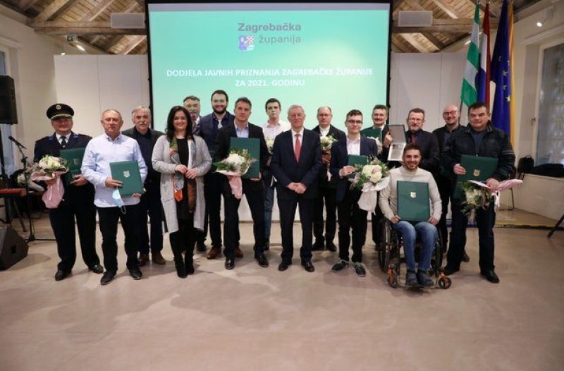 Dugo Selo - dugoselo.info - Događanja - Dodijeljena javna priznanja Zagrebačke županije za 2021. godinu