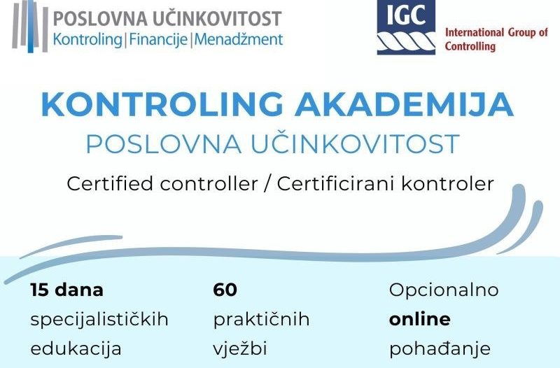 Dugo Selo - dugoselo.info - Kontroling akademija Poslovna učinkovitost, 25.09.-11.12.2024.