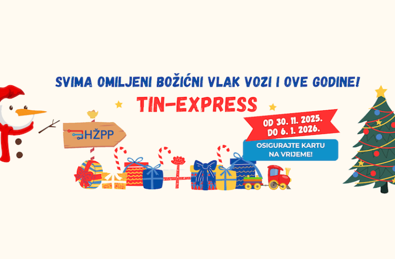 Dugo Selo - dugoselo.info - Od 30. studenoga 2025. do 6. siječnja 2026. putujte Tin-expressom!