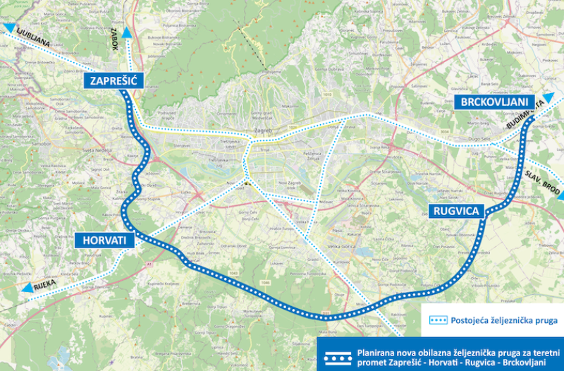 Dugo Selo - dugoselo.info - Nova teretna željeznička obilaznica: ključno prometno rasterećenje stiže i za Dugo Selo